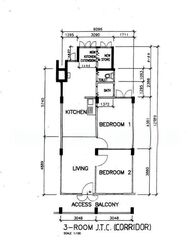 Blk 111 Ho Ching Road (Jurong West), HDB 3 Rooms #614704381